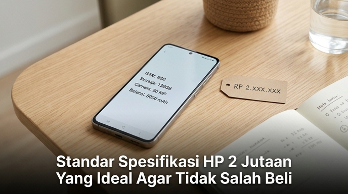 Standar Spesifikasi HP 2 Jutaan Yang Ideal Agar Tidak Salah Beli